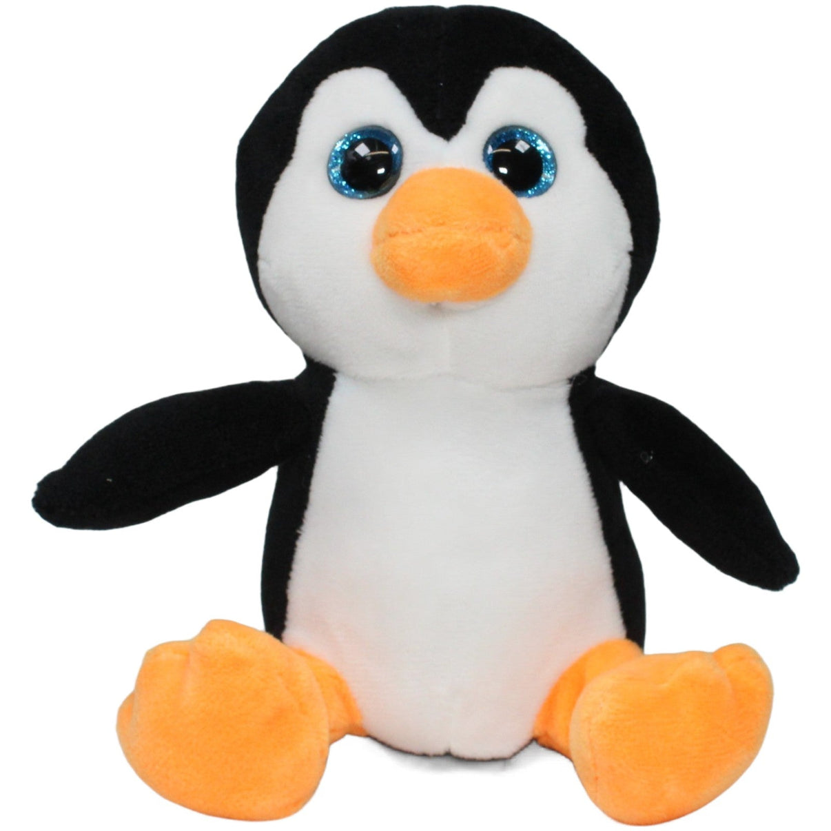 123000022689 Windel Pinguin mit Glitzeraugen, sitzend Kuscheltier Kumpel Leo 15cm _Wieder Da_ ebay - stofftiere
