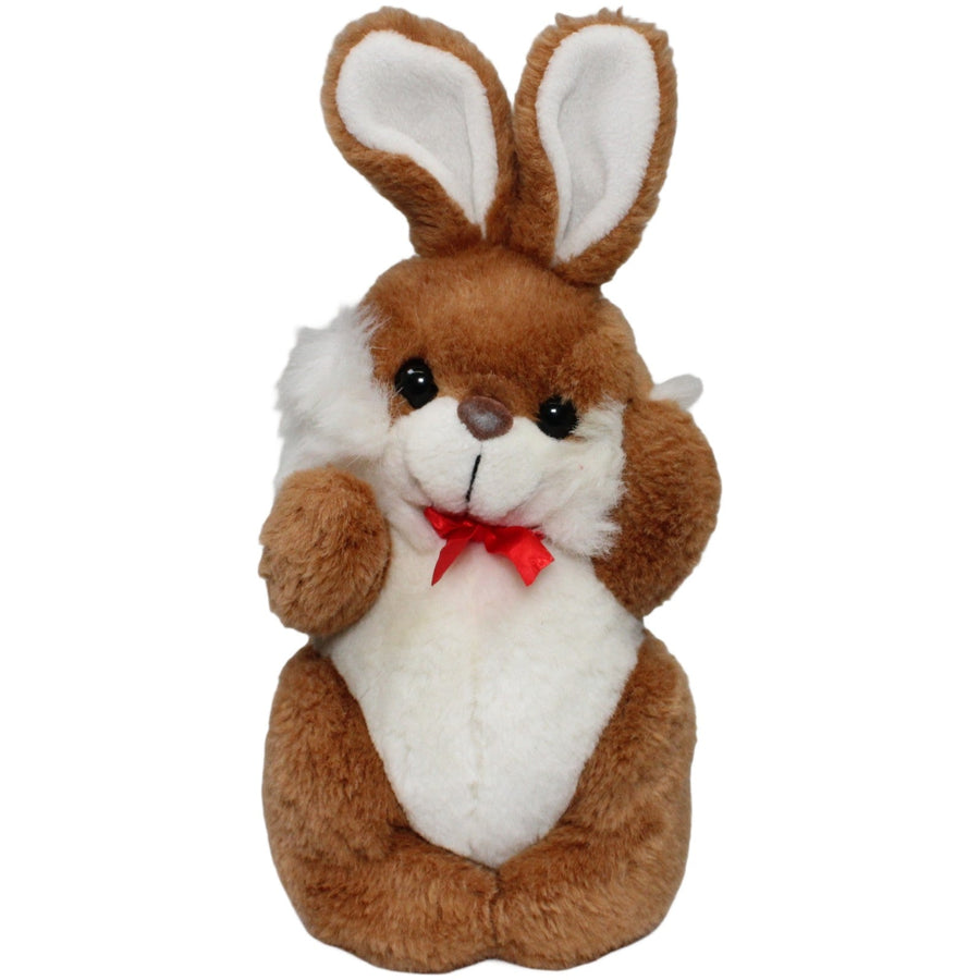 Hübscher brauner Hase mit Schleife