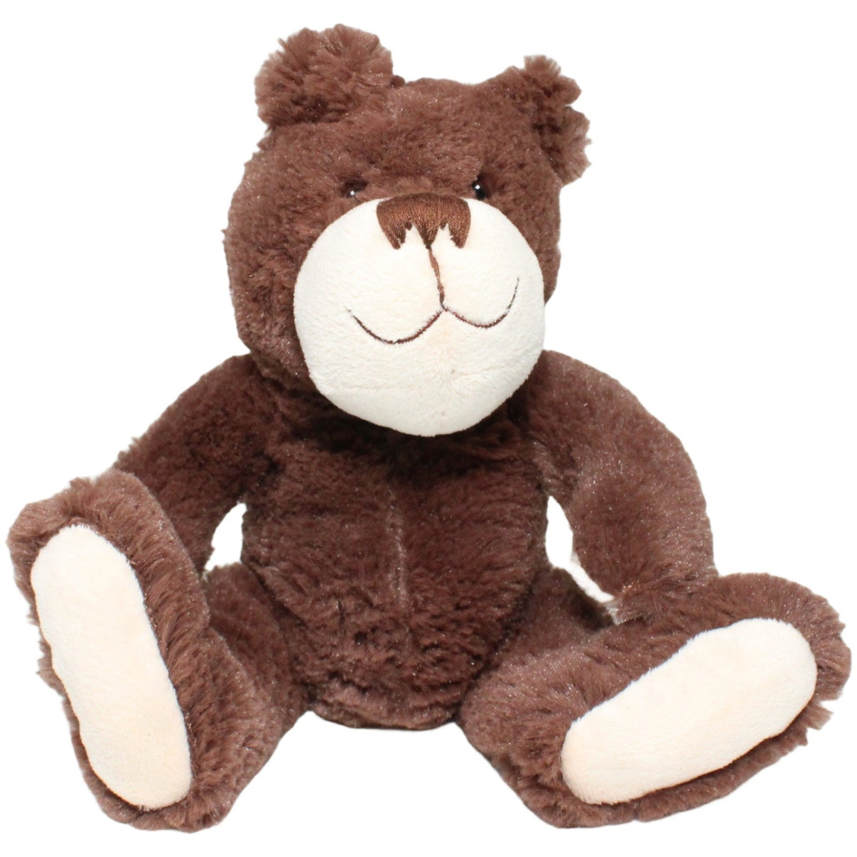 123000022741 Sunkid Schlenker - Teddy, dunkelbraun Kuscheltier Kumpel Leo 30cm Beige Braun