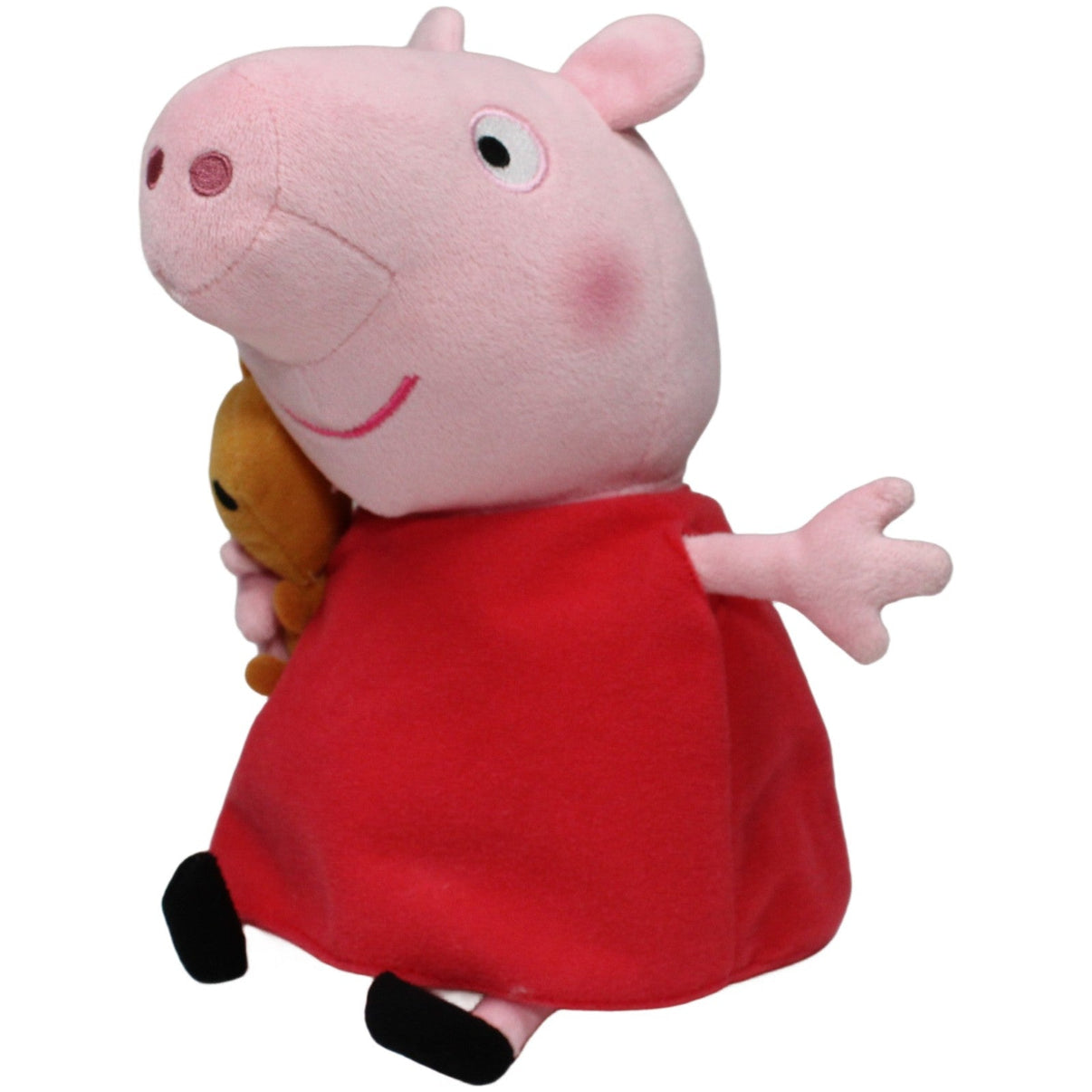 123000022745 TY Peppa mit Teddy aus Peppa Wutz Kuscheltier Kumpel Leo 25cm Braun Charakter