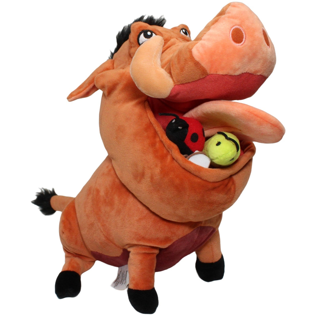 123000022759 Disney Disney Store XL Pumbaa mit Käfern im Maul aus König der Löwen Kuscheltier Kumpel Leo 40cm _Wieder Da_ Braun