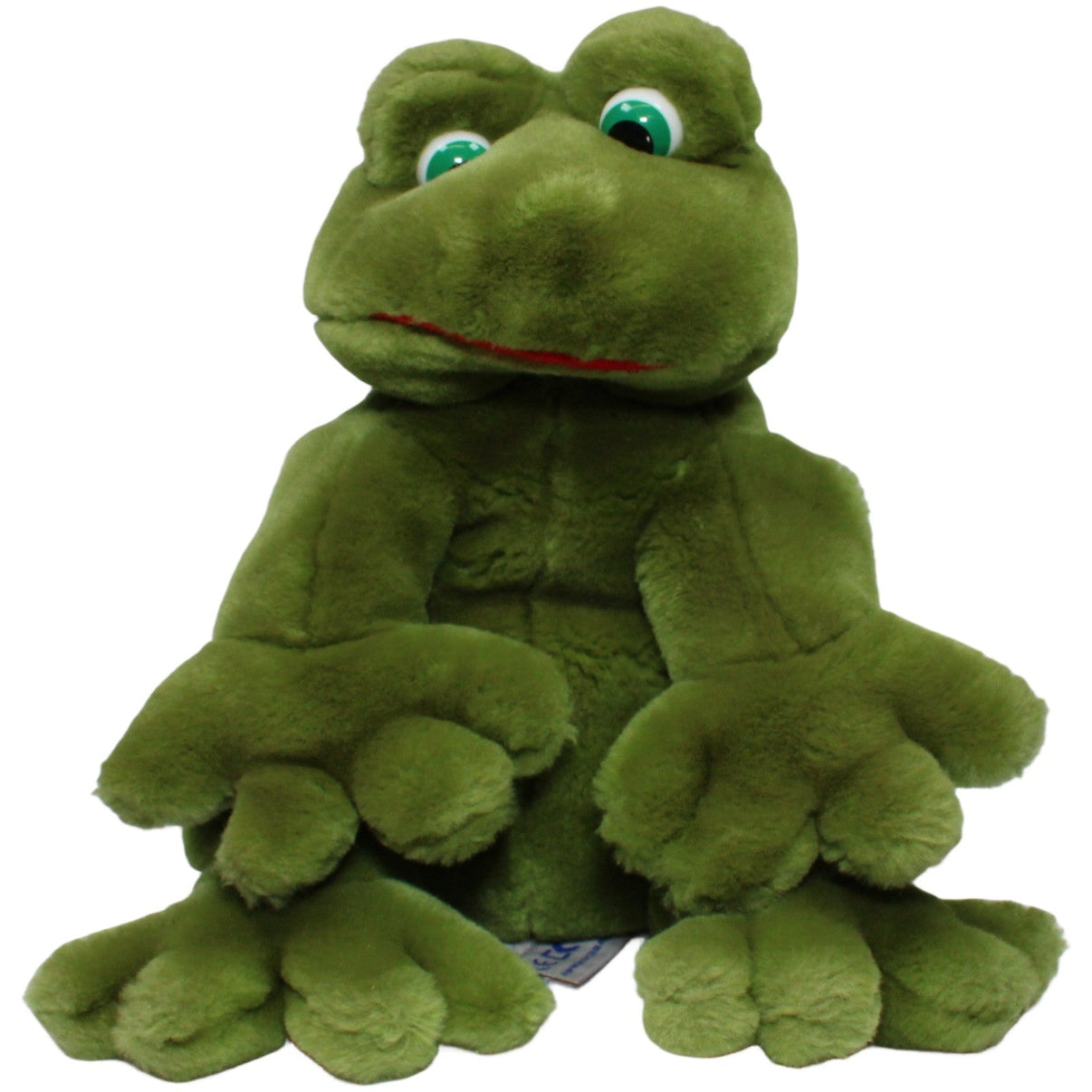 123000022760 Kuschelwuschel Großer schöner Frosch Kuscheltier Kumpel Leo 38cm _Vintage_ ebay - 20 - stofftiere