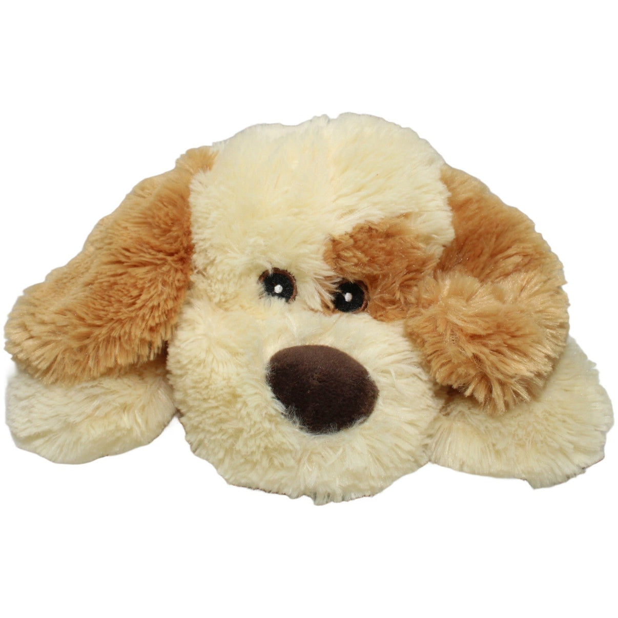 123000022762 KiK XL liegender Hund, beige Kuscheltier Kumpel Leo 50cm Beige Braun
