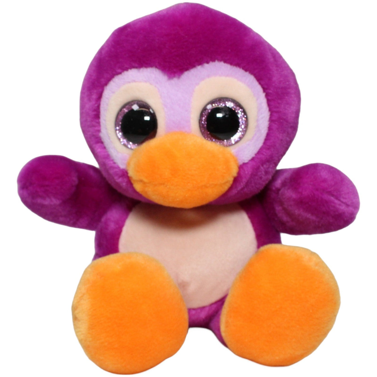 123000022792 Bauer Pinguin mit Glitzer - Augen, lila Kuscheltier Kumpel Leo 20cm Beige ebay - stofftiere