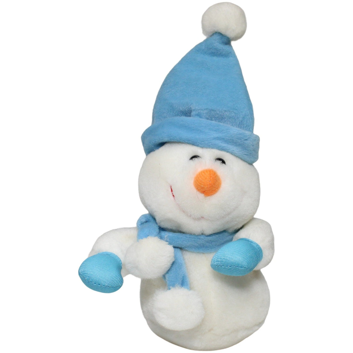 123000022795 Seneca Süßer Schneemann mit blauer Mütze und Schal Plüschfigur Kumpel Leo 15cm Blau ebay - stofftiere