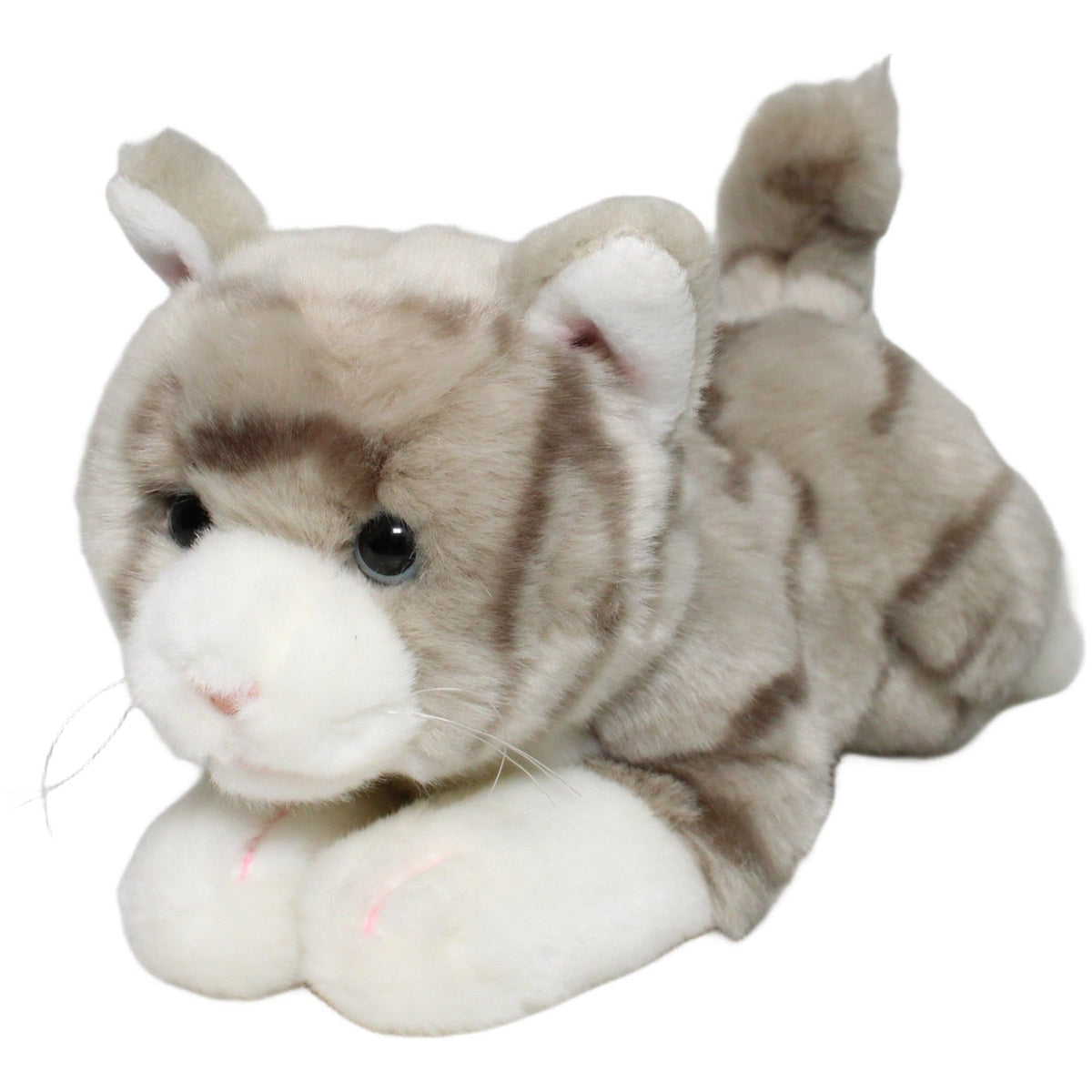 123000022797 Animal Alley Toys "R" Us, süße grau-gestreifte Katze Kuscheltier Kumpel Leo 25cm ebay-20-stofftiere Gebraucht
