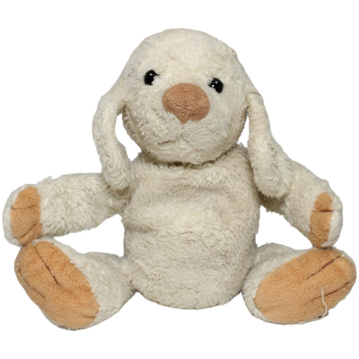 123000022809 Trudi Süßer weißer Hund mit Schlappohren Kuscheltier Kumpel Leo 25cm Beige Braun