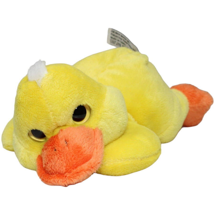 Süße gelbe Ente, liegend