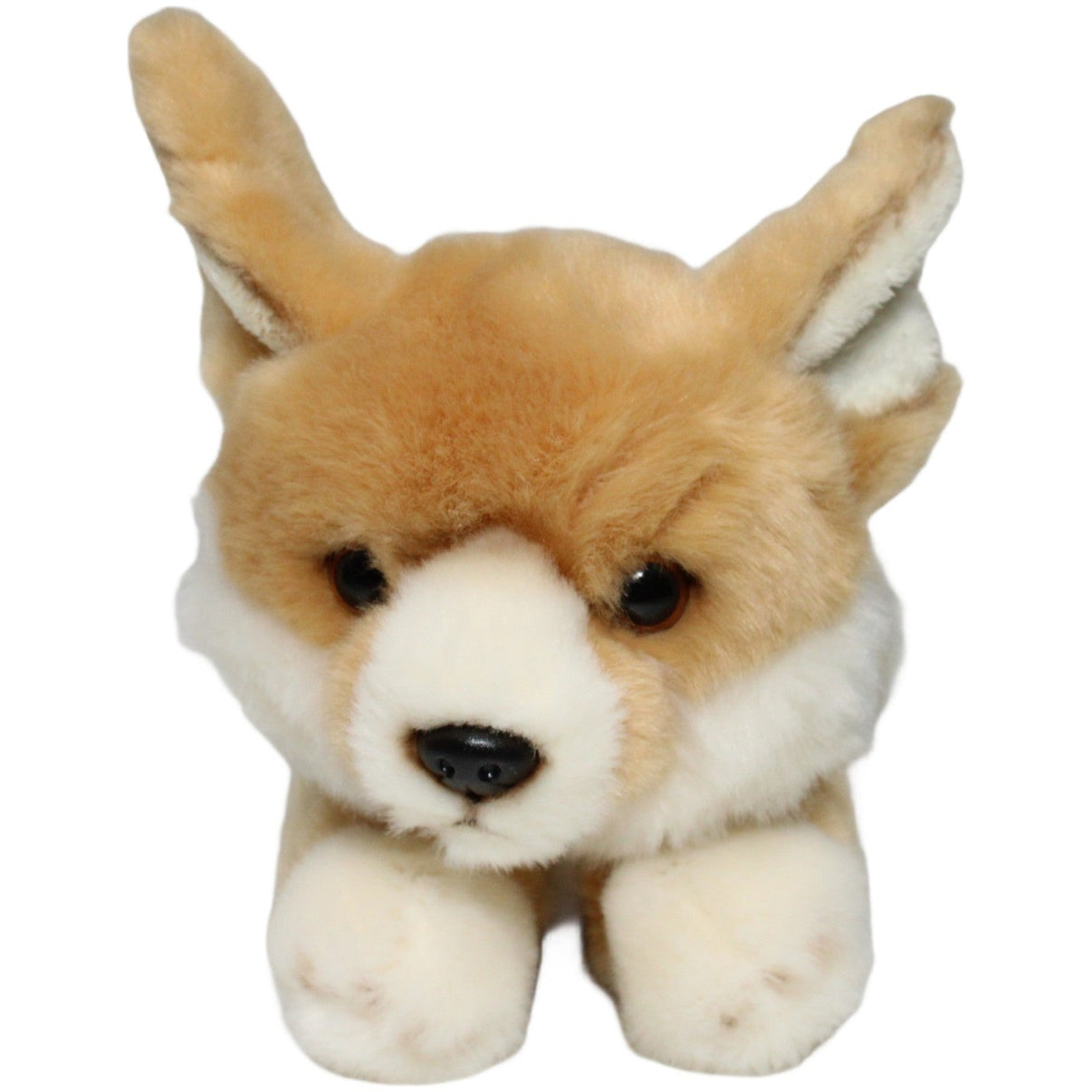 123000022835 Petjes World Hübscher Wüstenfuchs, liegend Kuscheltier Kumpel Leo 25cm _Wieder Da_ Beige