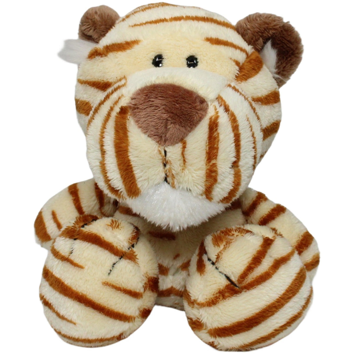 123000022836 NICI Tiger mit großem Kopf Kuscheltier Kumpel Leo 24cm Beige Braun