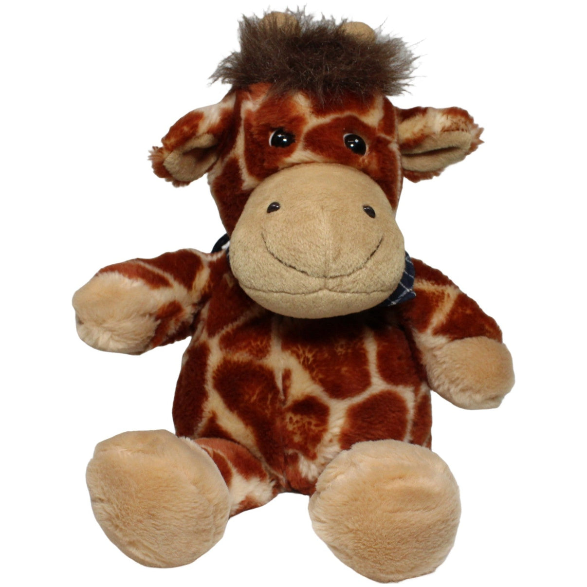 123000022862 L. Hoenicke Bastitoy, Giraffe mit Halstuch Ganzkörper - Handpuppe Kumpel Leo 38cm _Wieder Da_ Beige