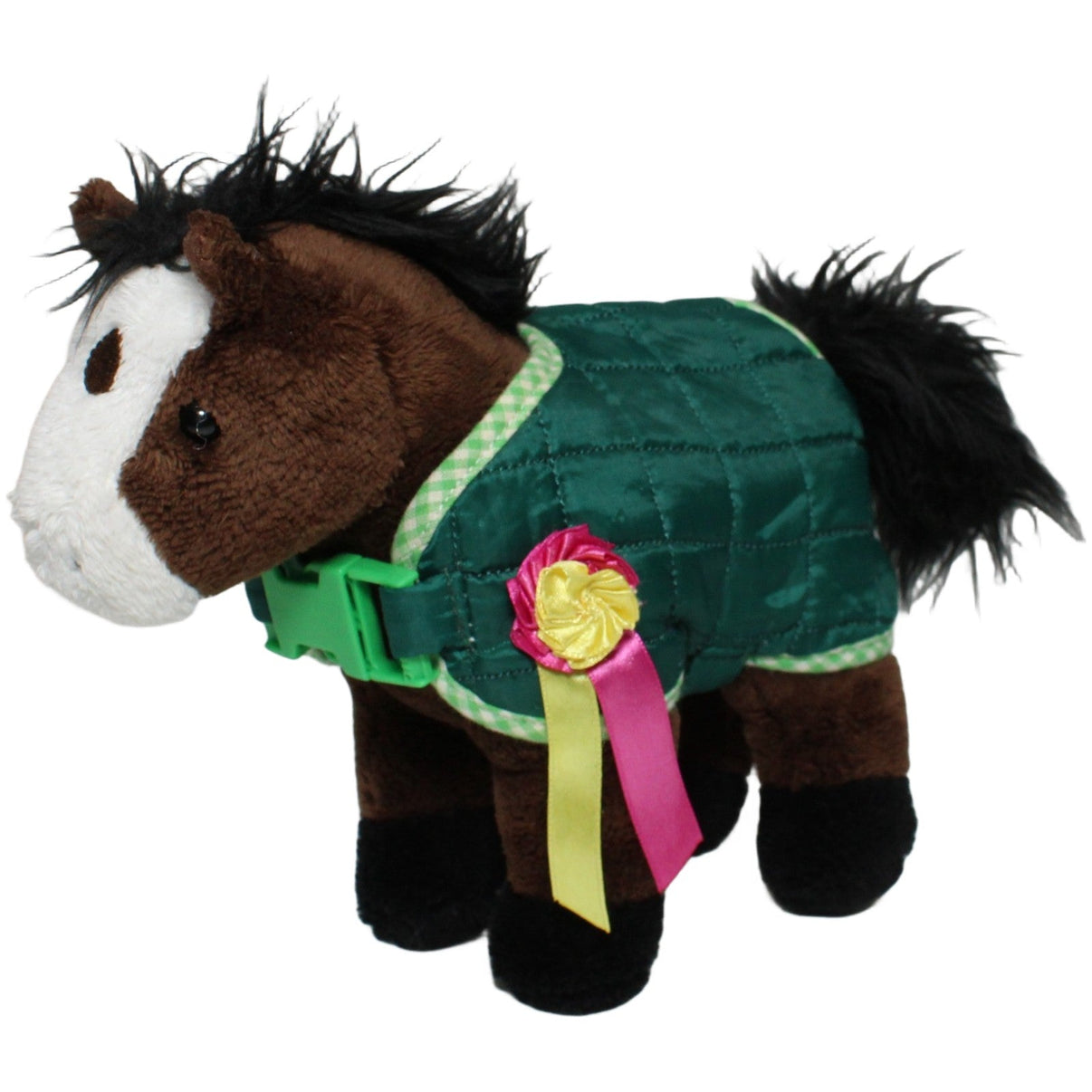 123000022876 Die Spiegelburg Pferd Johnny mit grüner Pferdedecke Kuscheltier Kumpel Leo 20cm Braun ebay - 20 - stofftiere