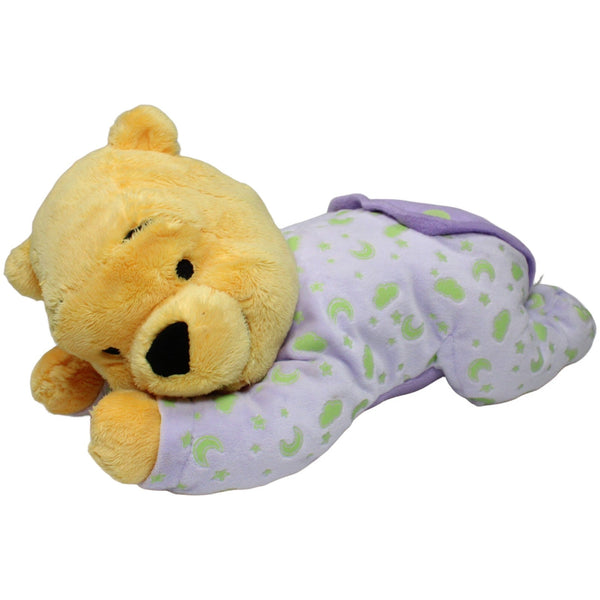 Disney Winnie Puuh im lila Pyjama (ohne Mütze), liegend