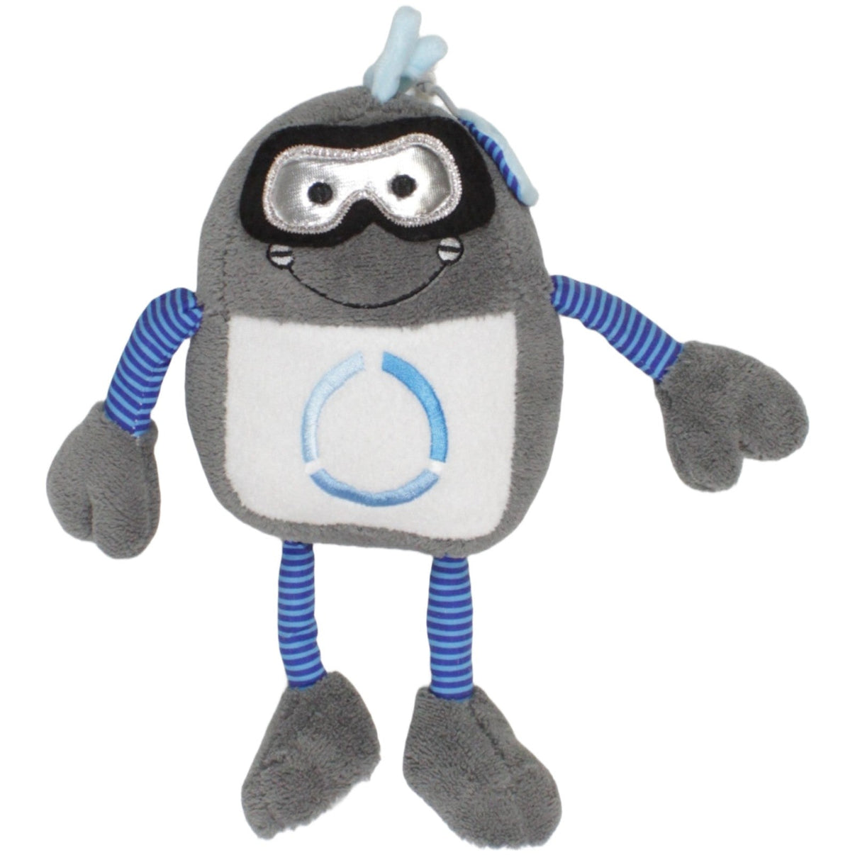123000022887 Stadtwerke Augsburg swa, Roboter Oswald Plüschfigur Kumpel Leo 27cm Blau ebay - 20 - stofftiere