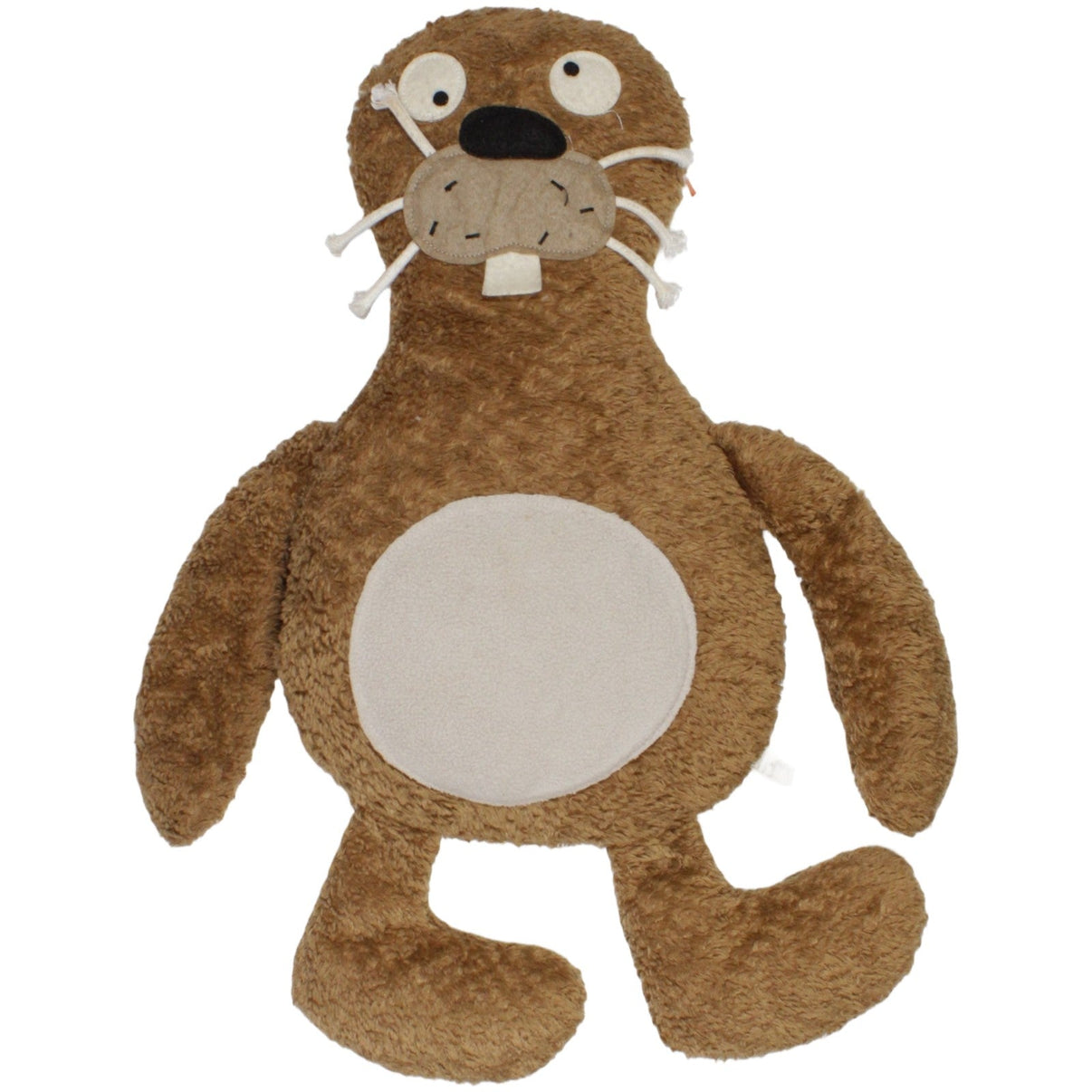 123000022890 Perleberg XL Keinohrhase aus Keinohrhasen Kuscheltier Kumpel Leo 46cm Beige Braun