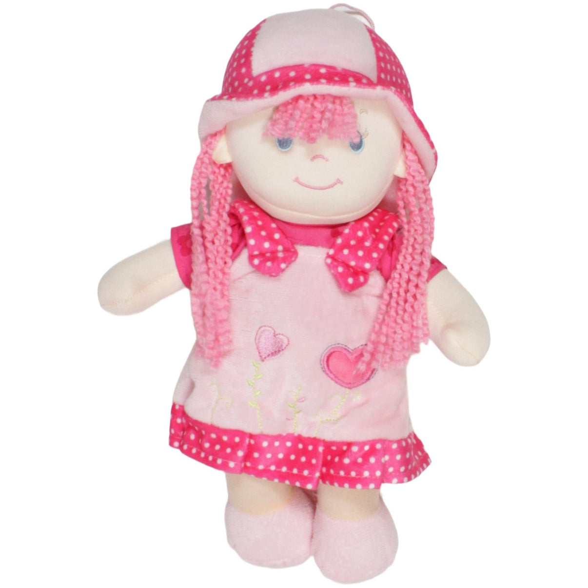 123000022902 Happy People Stoffpuppe, pink Kuscheltier Kumpel Leo 30cm Beige ebay - stofftiere