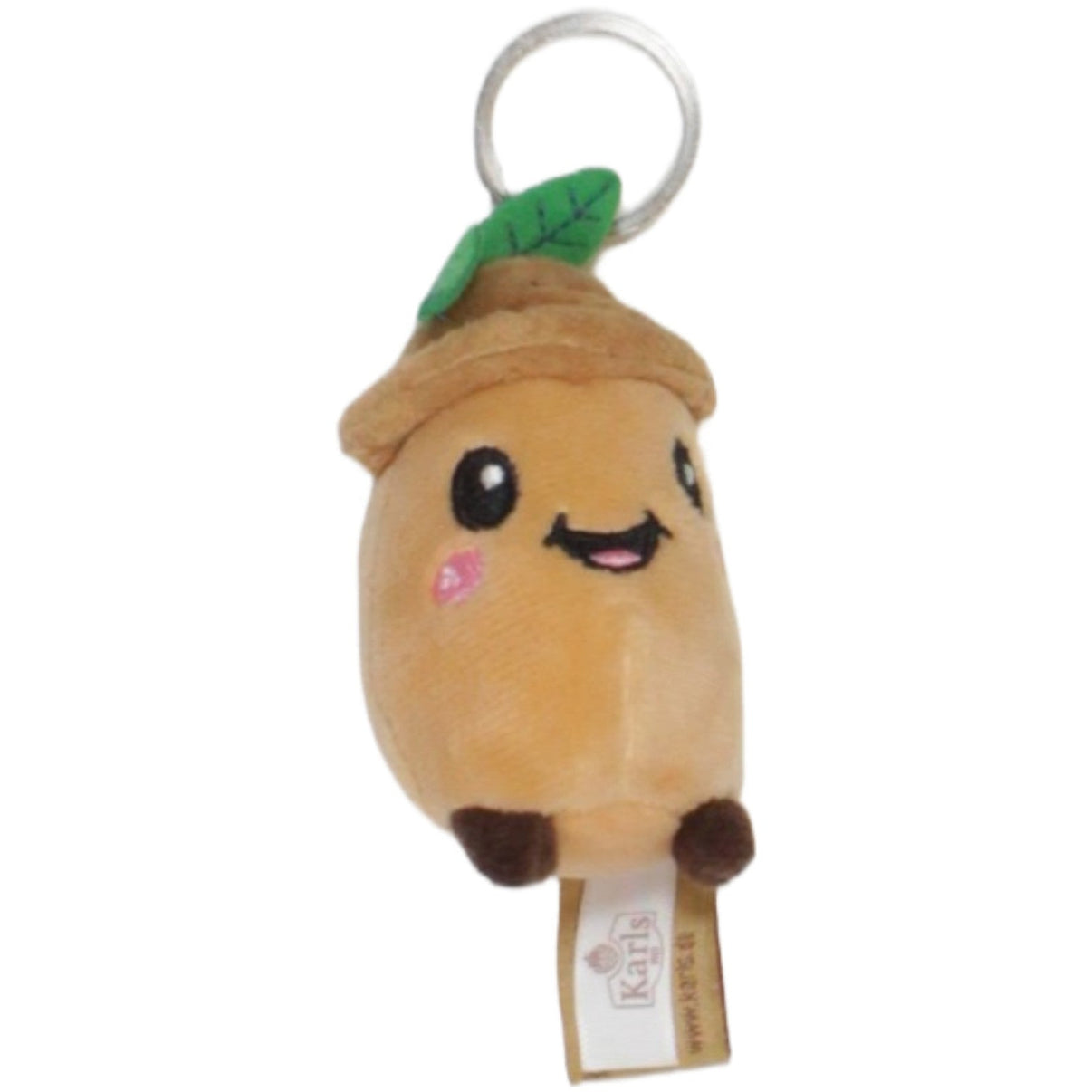 123000022907 Karls Markt Karls Erdbeerhof, Kartoffel Knolli Schlüsselanhänger Kumpel Leo 8cm Beige Braun