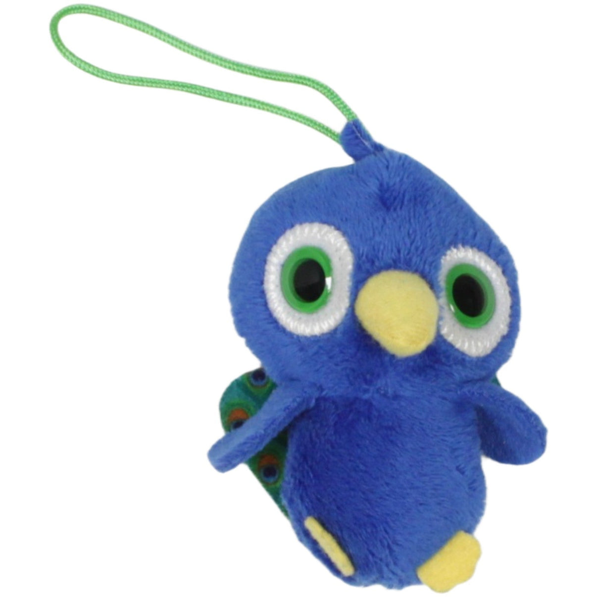123000022959 McDonald's Happy Meal: Yoohoo & Friends, Pfau Peakee Kuscheltier Kumpel Leo 8cm Blau ebay - stofftiere