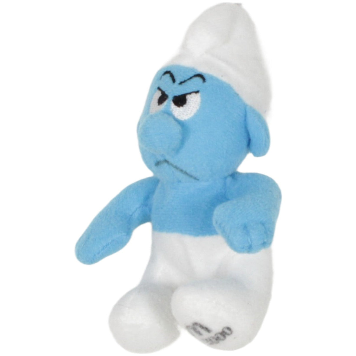 123000022987 McDonald's Happy Meal: 2000, Schlumpf (3/2000) Plüschfigur Kumpel Leo 10cm 2000 _Vintage_