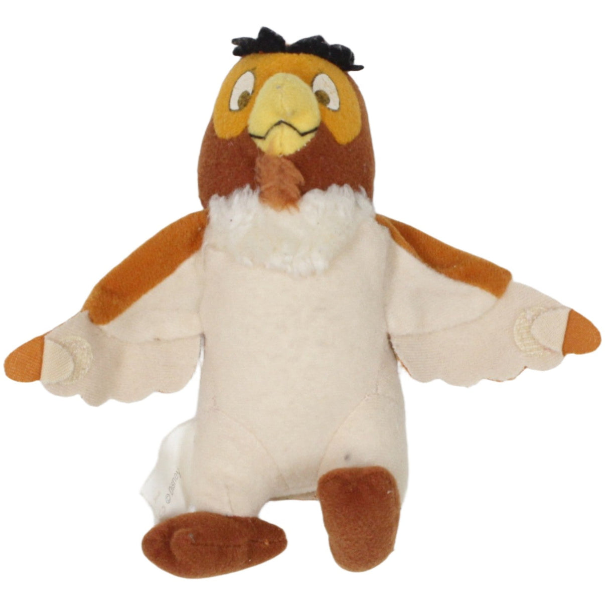 123000022998 McDonald's Happy Meal: Winnie Puuh (1999), Eule Kuscheltier Kumpel Leo 12cm 1999 _Vintage_