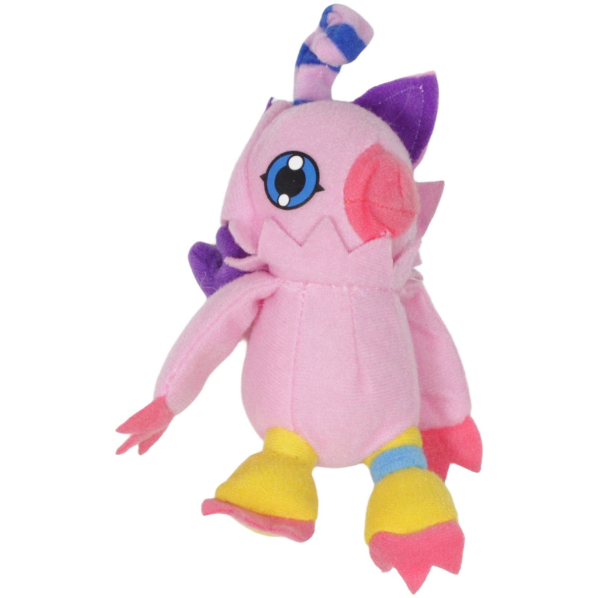 123000023003 McDonald's Happy Meal: Digimon, Biyomon Plüschfigur Kumpel Leo 12cm 2001 _Vintage_
