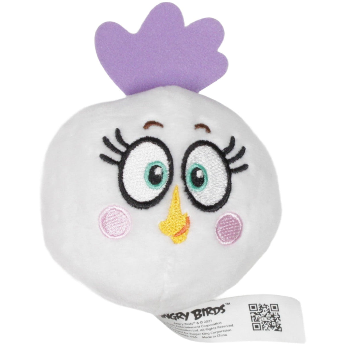 123000023030 Burger King King Jr. Meal, Matilda aus Angry Birds Kuscheltier Kumpel Leo 10cm 2021 ebay - stofftiere