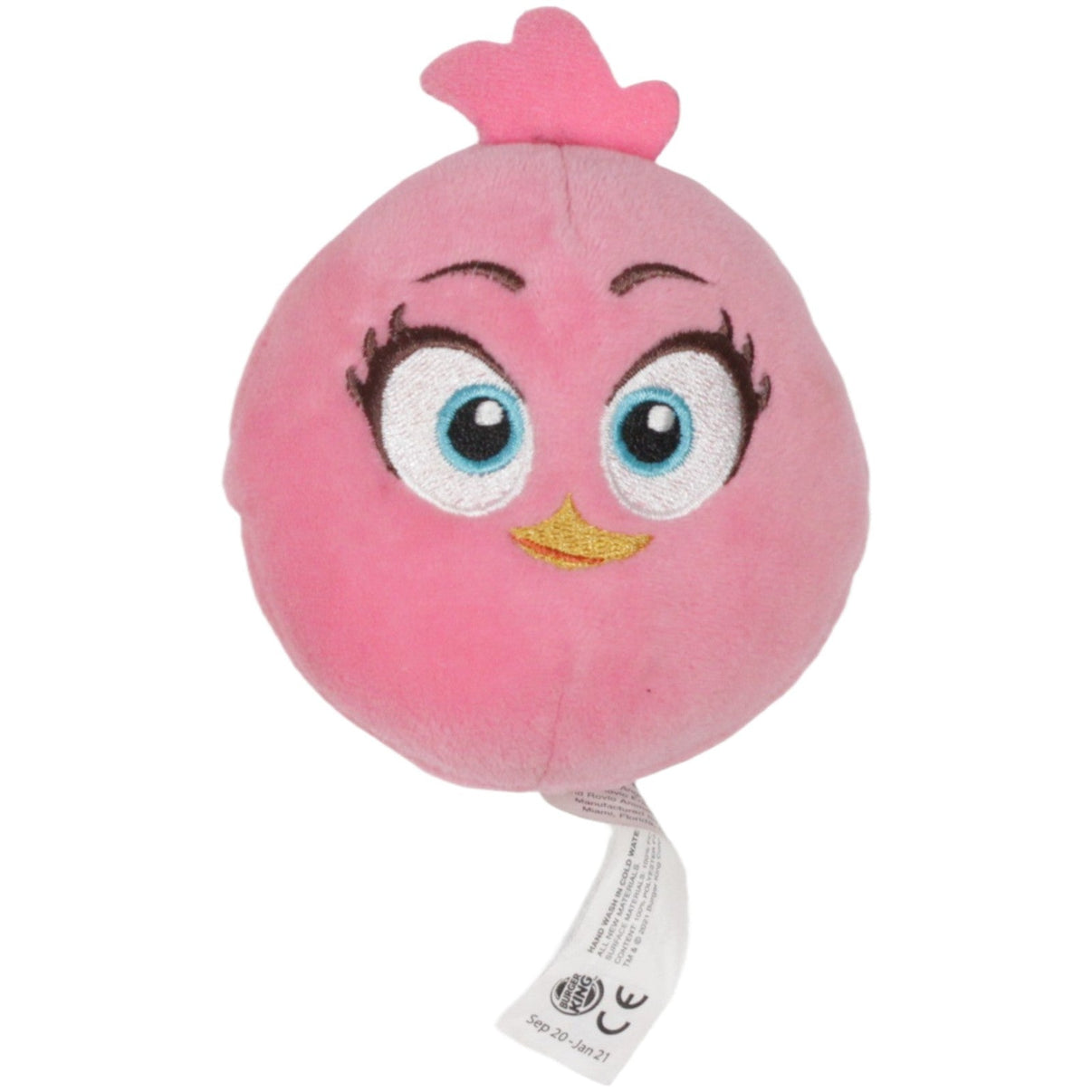 123000023033 Burger King King Jr. Meal, Stella aus Angry Birds Kuscheltier Kumpel Leo 10cm 2021 ebay - stofftiere