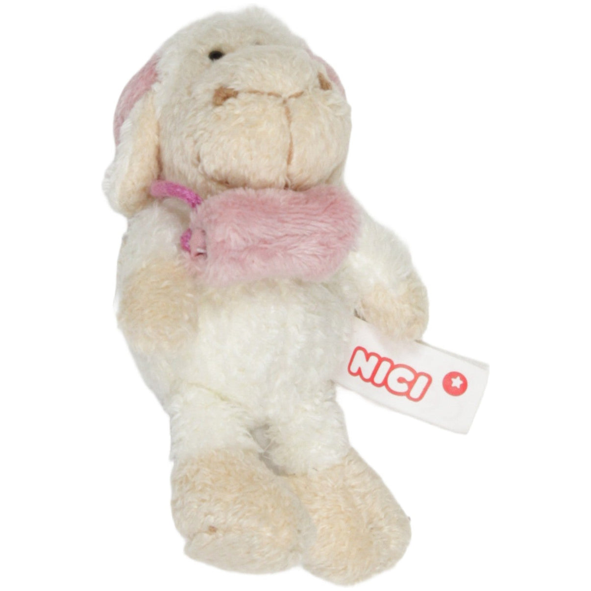 123000023035 NICI Jolly Mäh, kleines Schaf mit Ohrenschützer und Handwärmer Kuscheltier Kumpel Leo 11cm _17% Rabatt_ Beige