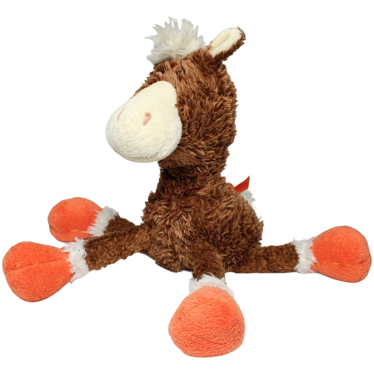 123000023068 Trudi Schlenker - Pferd, braun - orange Kuscheltier Kumpel Leo 33cm Beige Braun