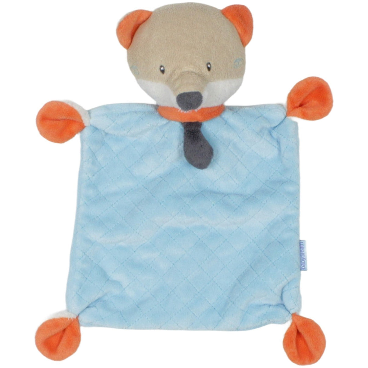 123000023074 Babydream Fuchs mit Krawatte, blau Schmusetuch Kumpel Leo 20cm 25cm Blau