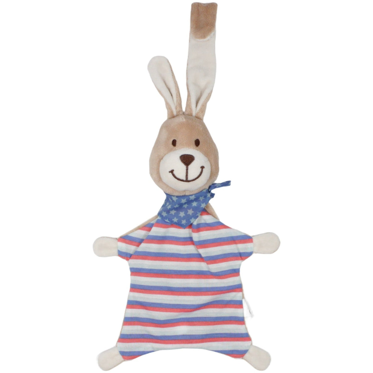 123000023104 TCM Hase mit Sternenhalstuch, gestreift Schmusetuch mit Schnullerhalter Kumpel Leo 20cm 30cm ebay - 20 - schmusetuecher