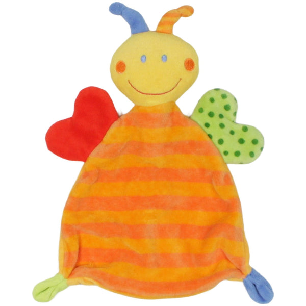 Bunte Biene, gestreift