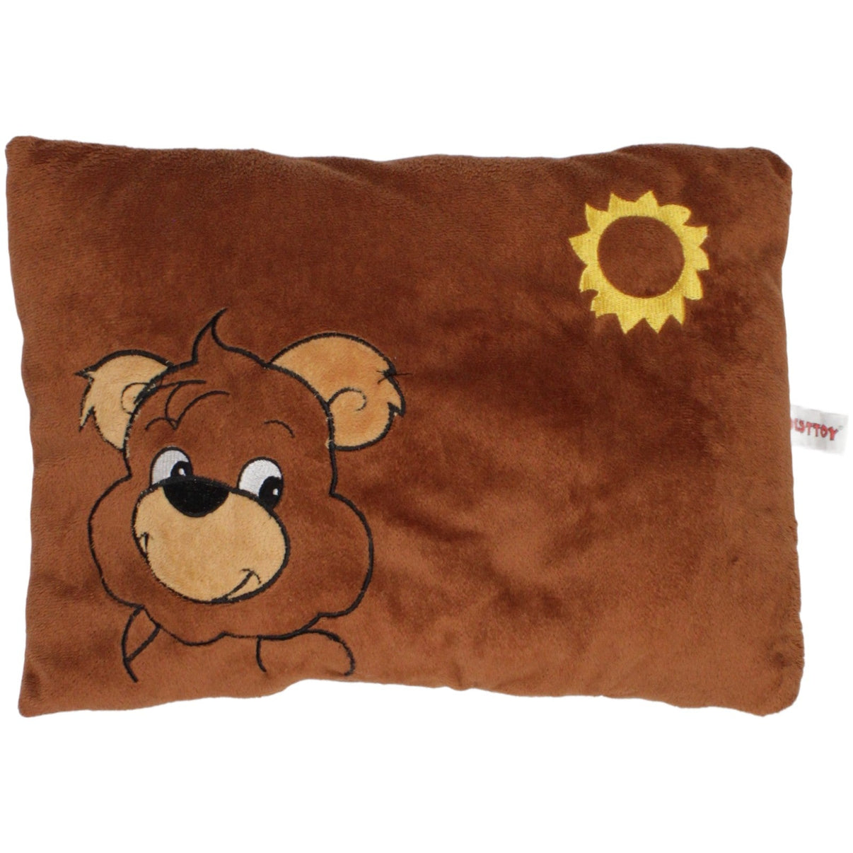 123000023140 Besttoy Süßer Bär mit Sonne, braun Kissen Kumpel Leo 27cm 38cm Braun