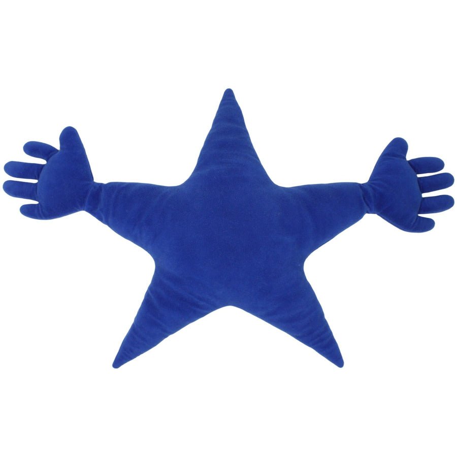 Blauer Stern mit Händen, FAMNIG STJÄRNA