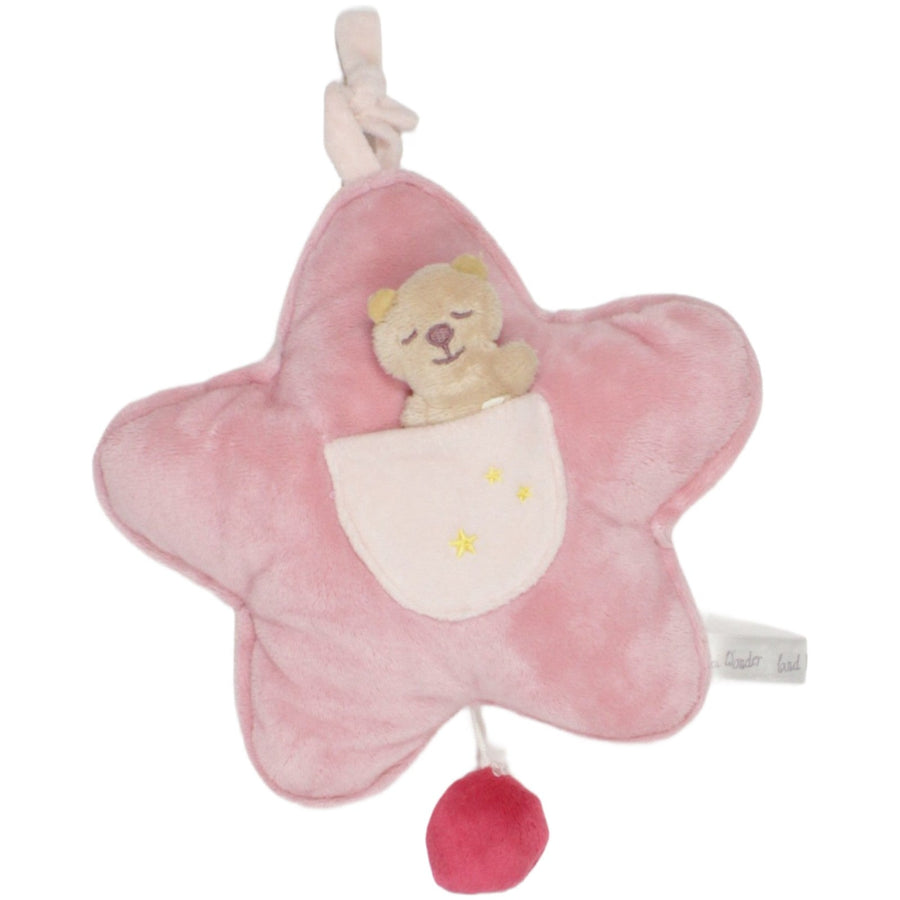 Wonderland, rosa Stern mit kleinem Bär