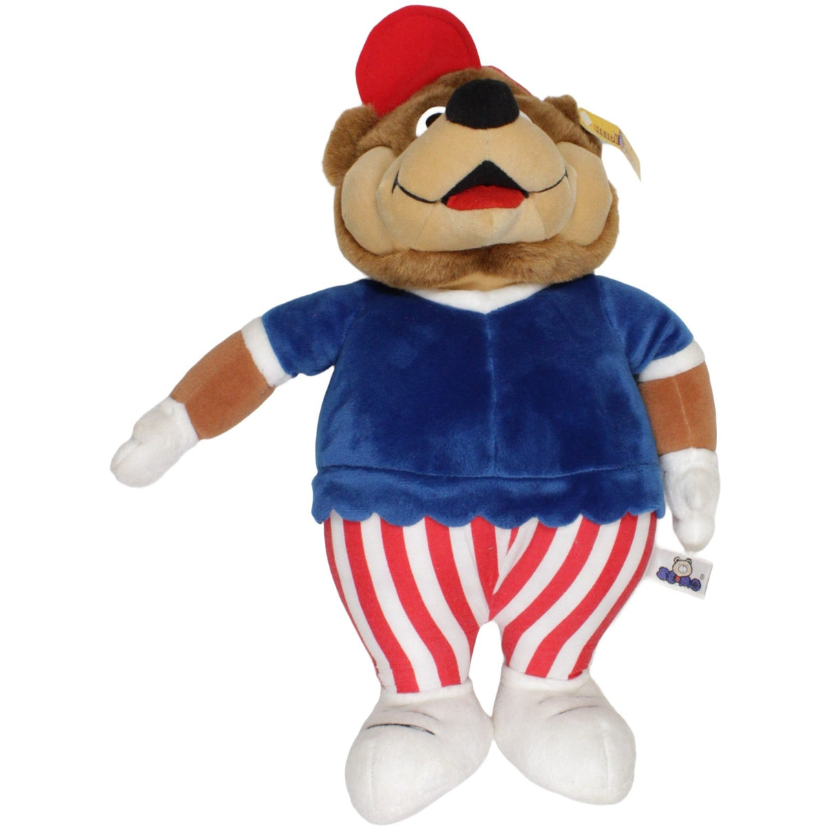 123000023166 SEMO Heide Park Soltau, XL Bär Wumbo Kuscheltier Kumpel Leo 40cm Bär Charakter
