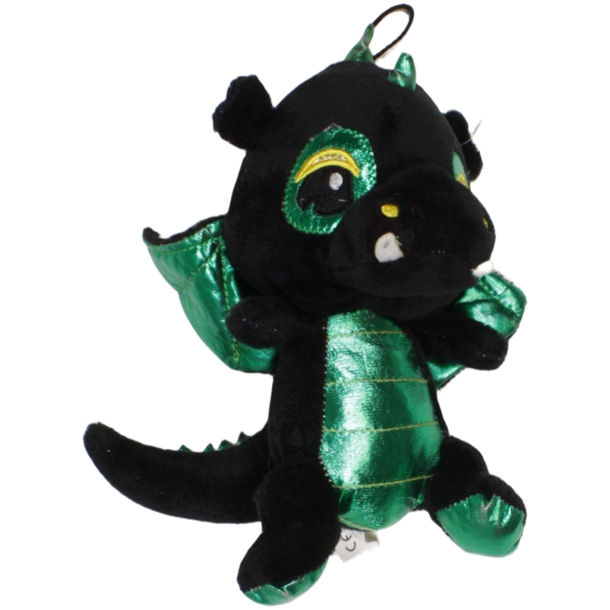 123000023191 FLOTI Flos Toys, Süßer Drache schwarz - grün Kuscheltier Kumpel Leo 21cm Drache ebay - stofftiere