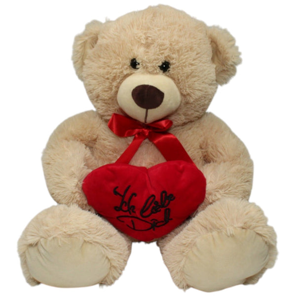 XXL Teddybär mit Herz "Ich liebe Dich"