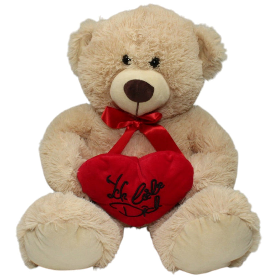 XXL Teddybär mit Herz "Ich liebe Dich"