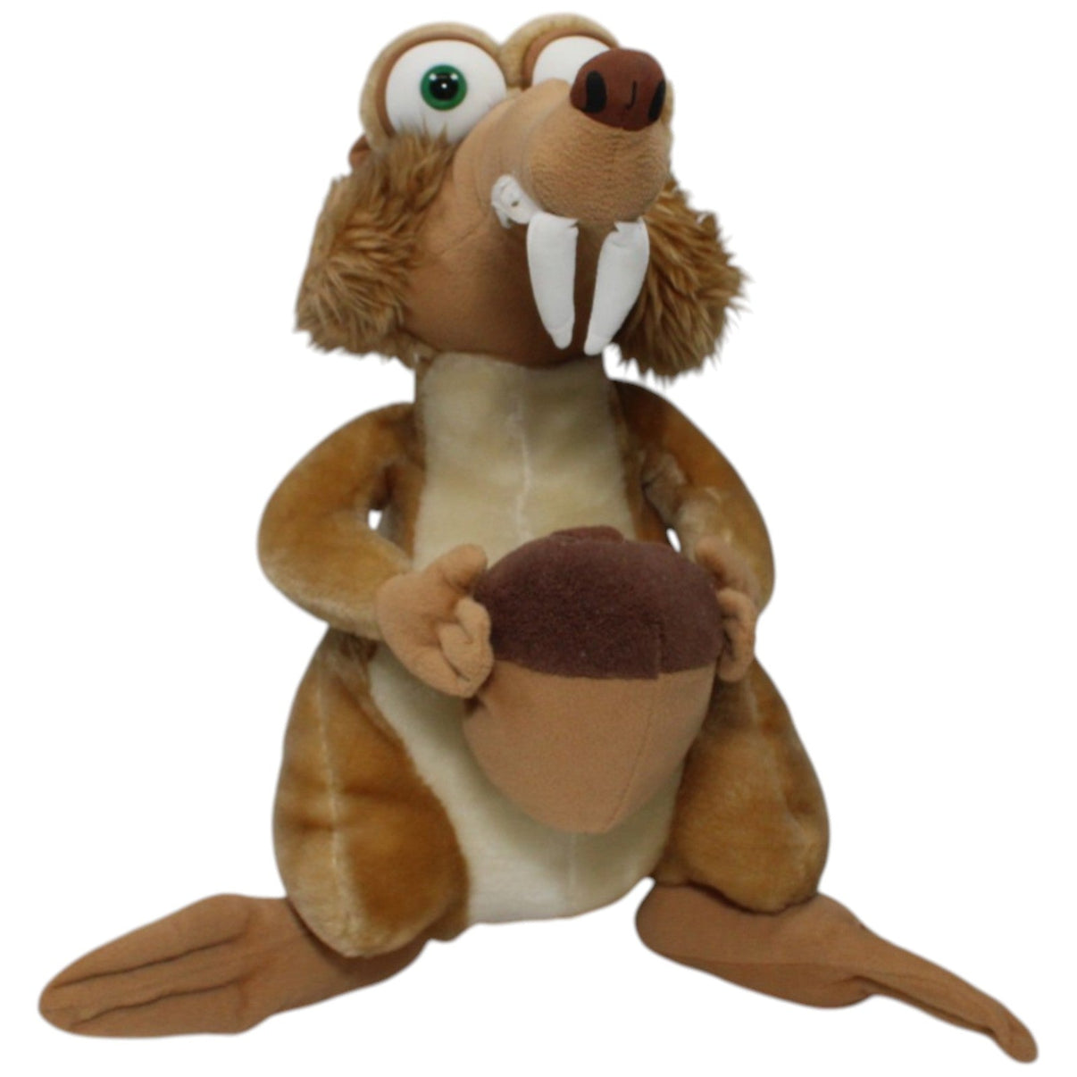 123000023229 Play by Play XL Scrat aus Ice Age Kuscheltier Kumpel Leo 40cm Beige Braun