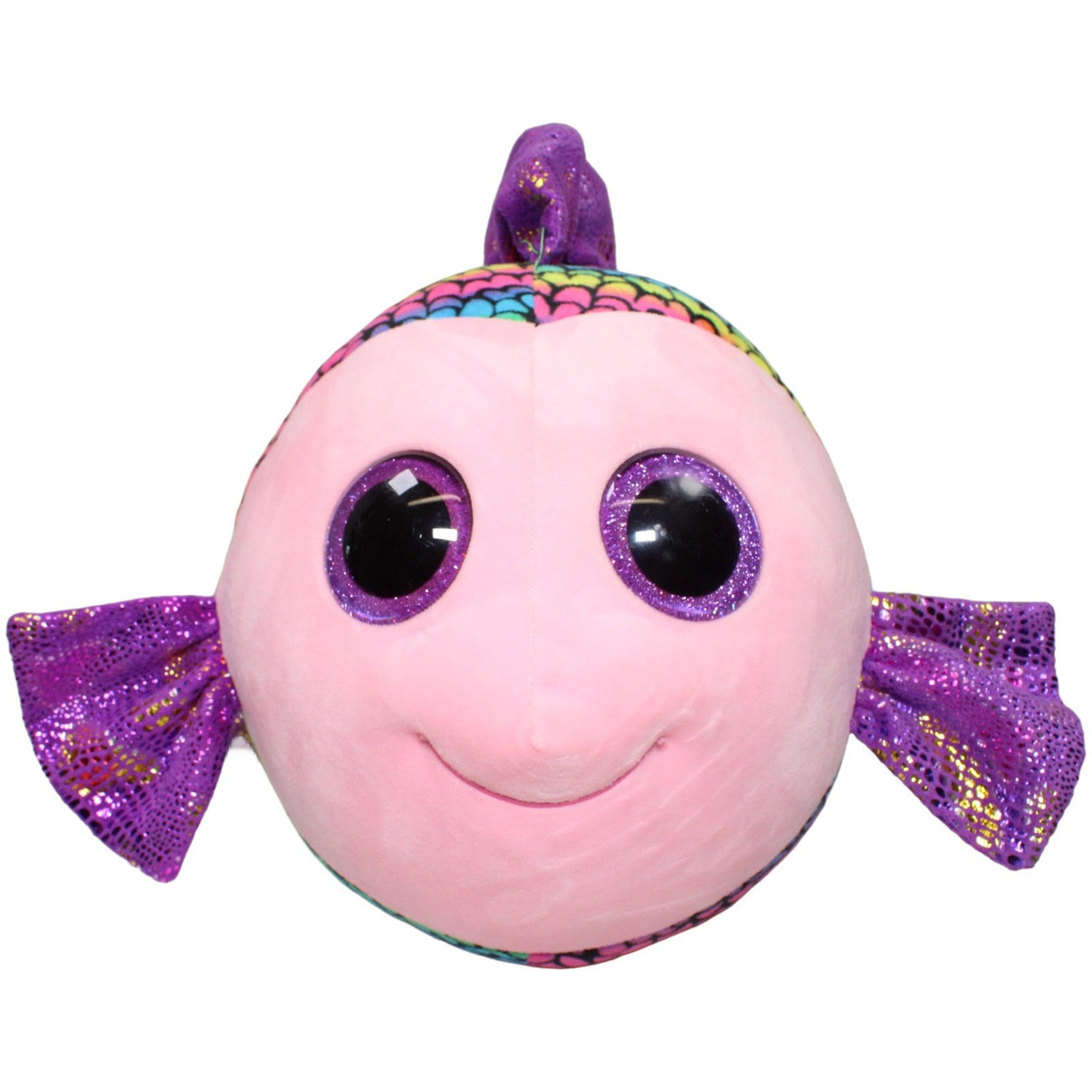 123000023234 TY Flippy der Regenbogenfisch XL Kuscheltier Kumpel Leo 2017 55cm ebay - 20 - stofftiere