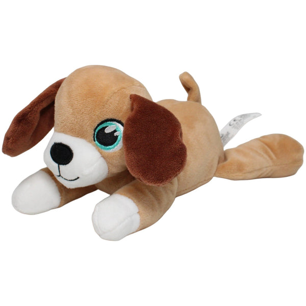 Süßer brauner Hund, liegend