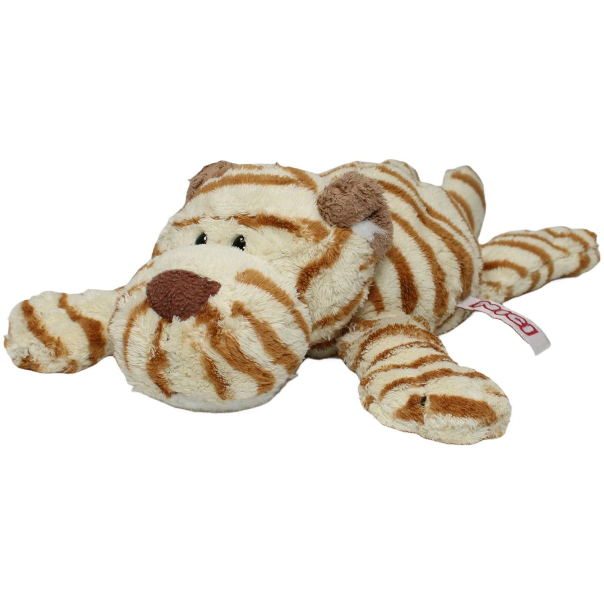 123000023245 NICI Tiger, liegend Kuscheltier Kumpel Leo 28cm _Wieder Da_ Beige