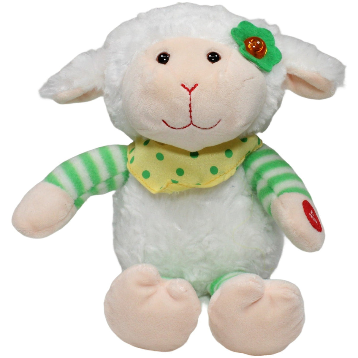 123000023252 Windel Süßes Lamm mit Sound Kuscheltier Kumpel Leo 28cm _Osterfreund_ Beige