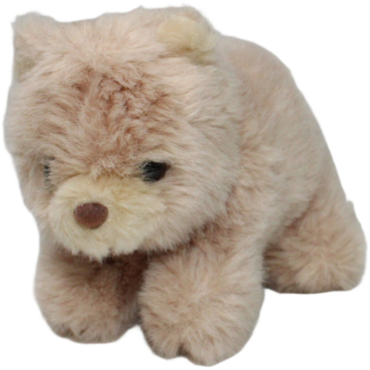 123000023260 PUSBLU Süßer kleiner Bär, beige Kuscheltier Kumpel Leo 15cm Beige Bär