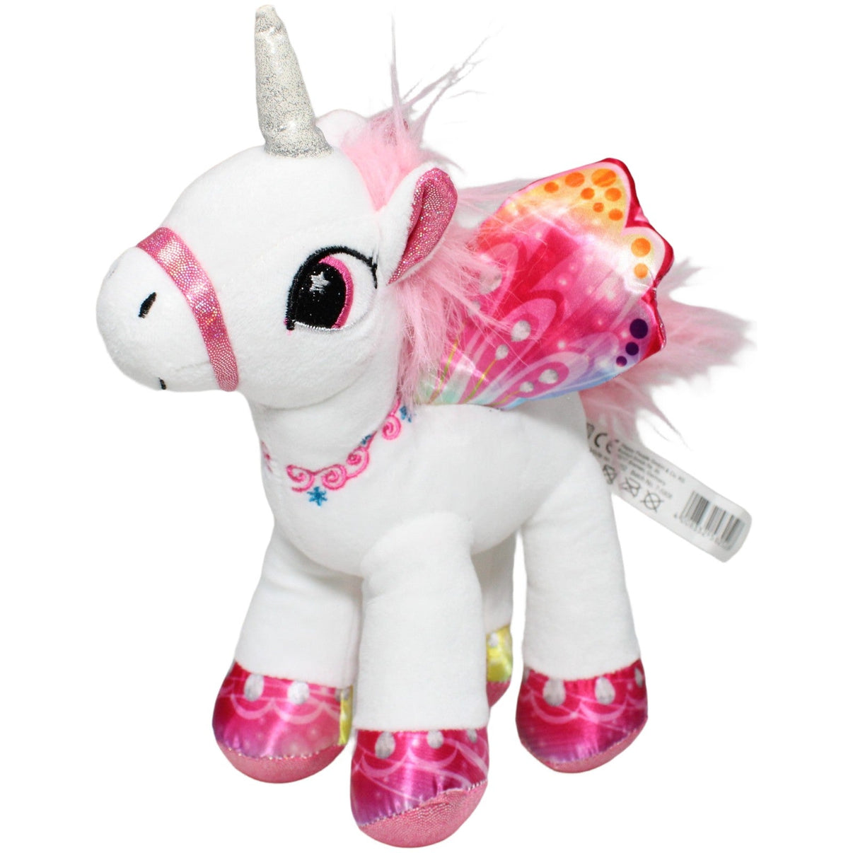 123000023263 Happy People Geflügeltes Einhorn mit Glitzer - Flügel, weiß Kuscheltier Kumpel Leo 25cm ebay - stofftiere Gebraucht
