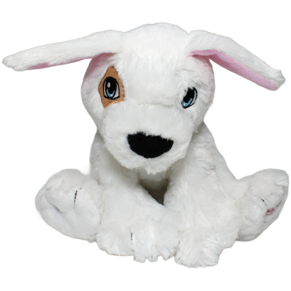 123000023273 LEGO Süßer weißer Hund, sitzend Kuscheltier Kumpel Leo 20cm _Wieder Da_ Braun