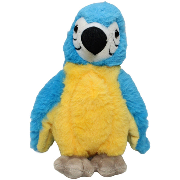 Superweicher Papagei, gelb-blau