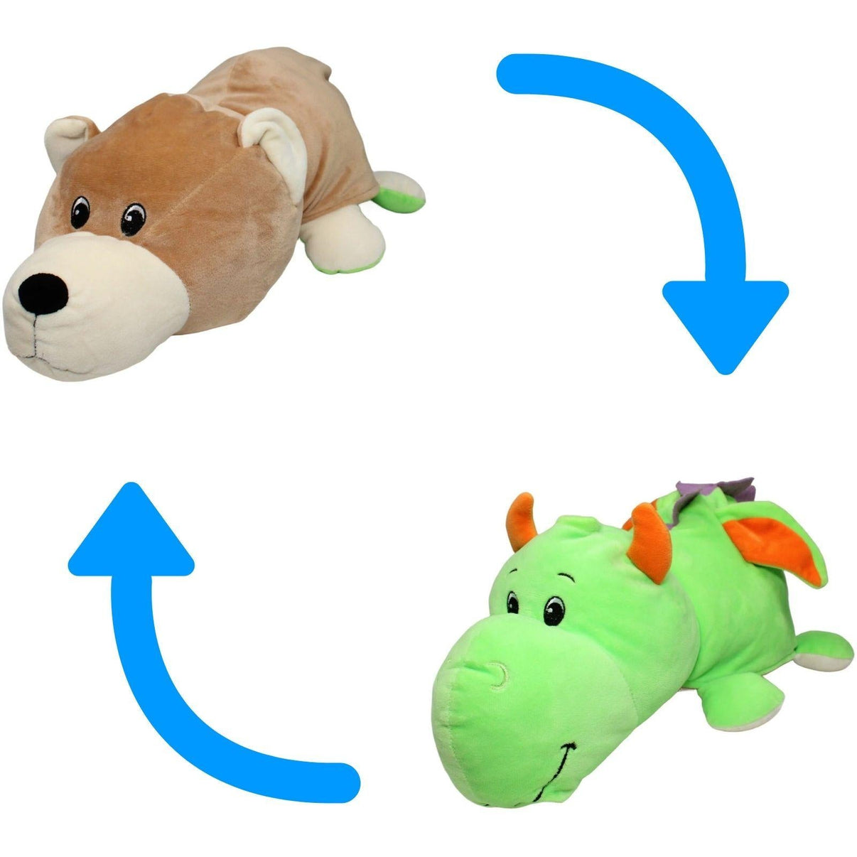 123000023283 QVC Fidibus, XL Drache / Bär Kuscheltier Kumpel Leo 45cm _Wieder Da_ Bär