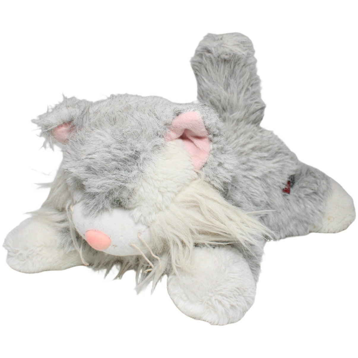 123000023294 Schildkröt Graue Katze Miauzi, liegend Kuscheltier Kumpel Leo 29cm _Vintage_ ebay - 20 - stofftiere